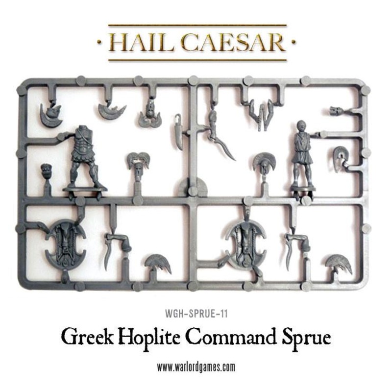 Greek Hoplite Command Sprue