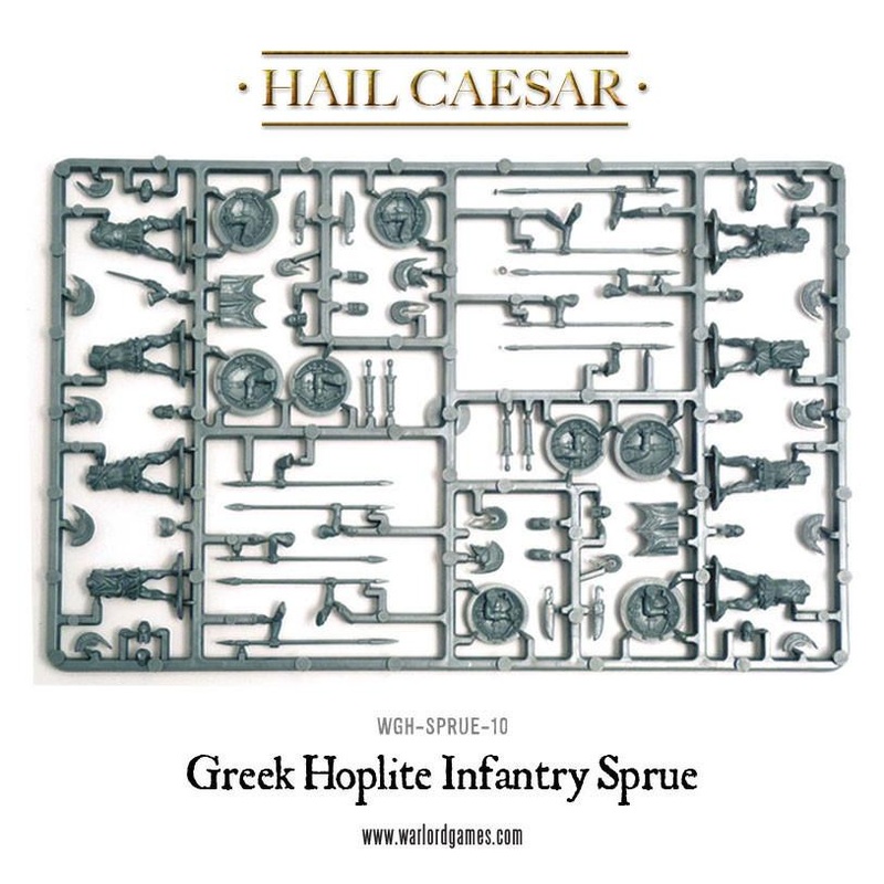 Greek Hoplite Infantry Sprue