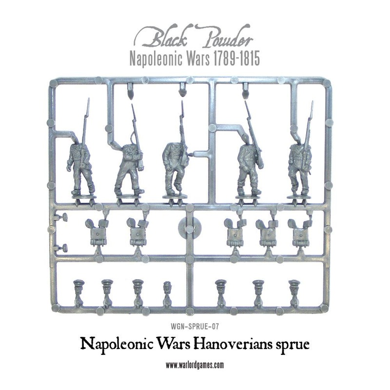Napoleonic War Hanoverians sprue