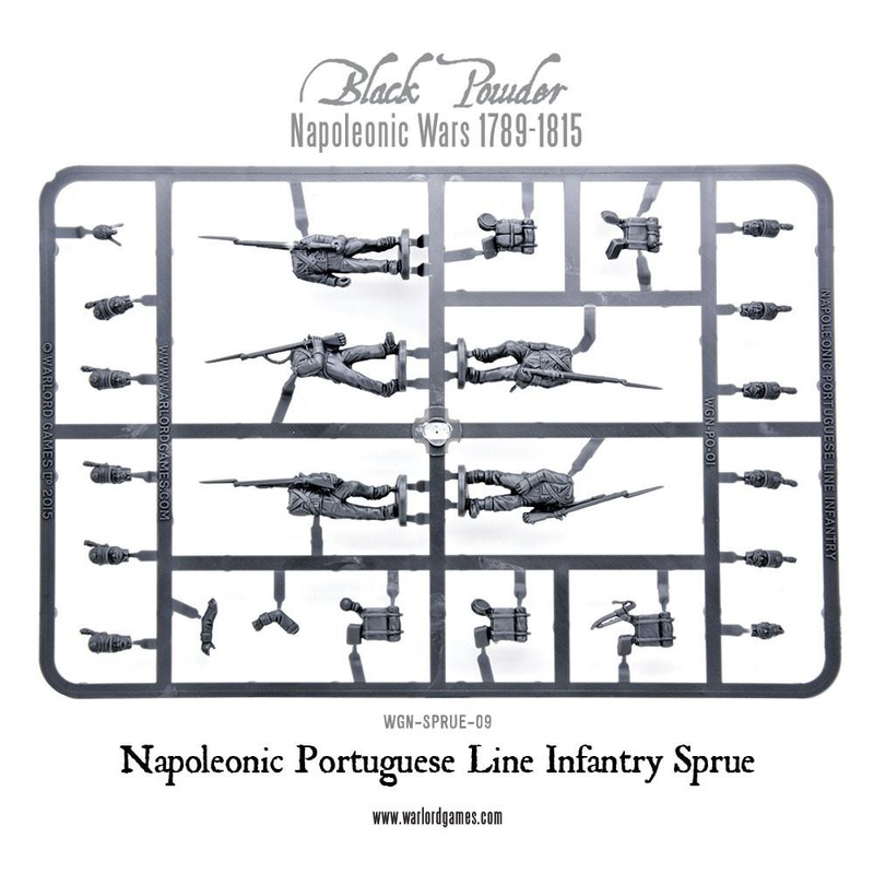 Portuguese Line Infantry sprue