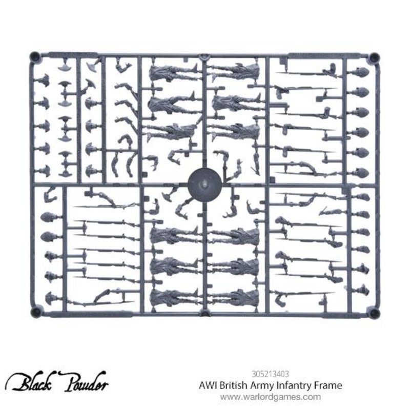 AWI British Army Infantry Sprue