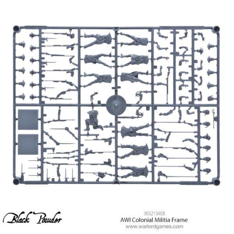 AWI Colonial Militia Sprue