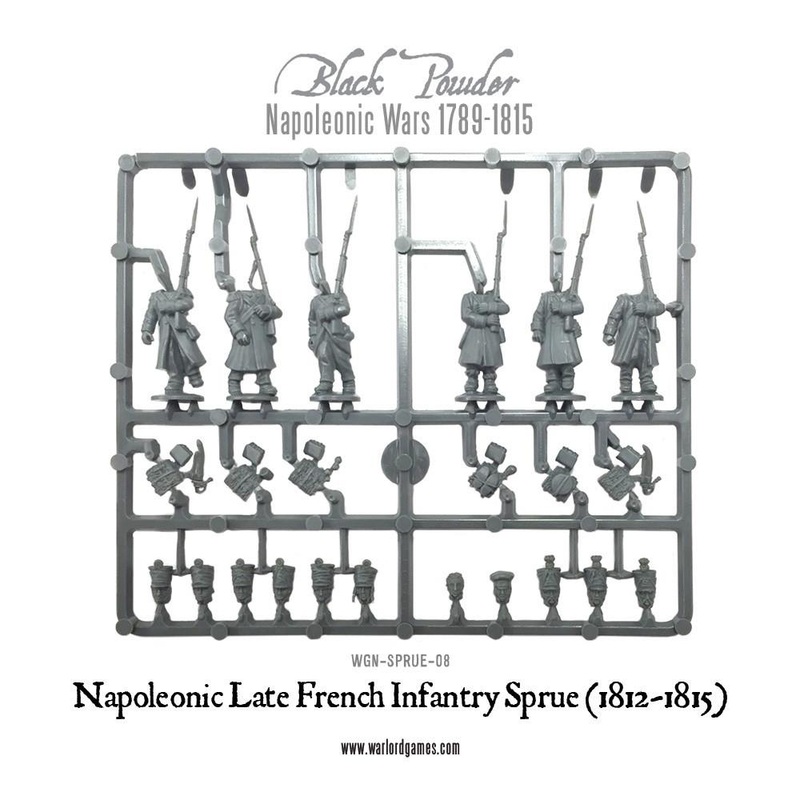 Napoleonic Late War French sprue