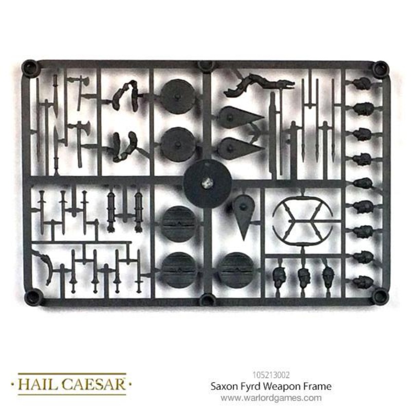 Saxon Fyrd Weapon Sprue