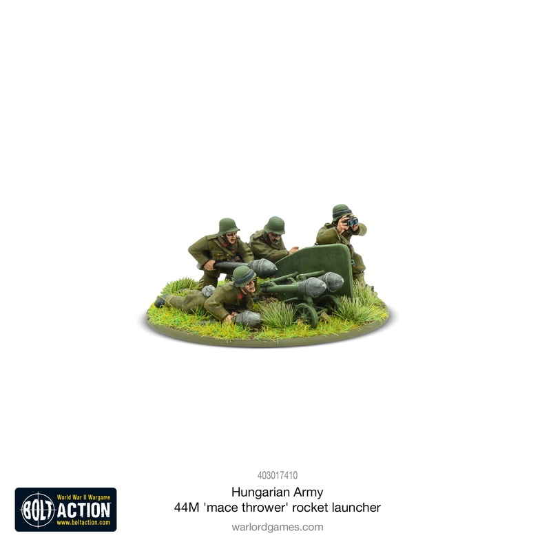 Hungarian Army 44M 'mace thrower' rocket launcher