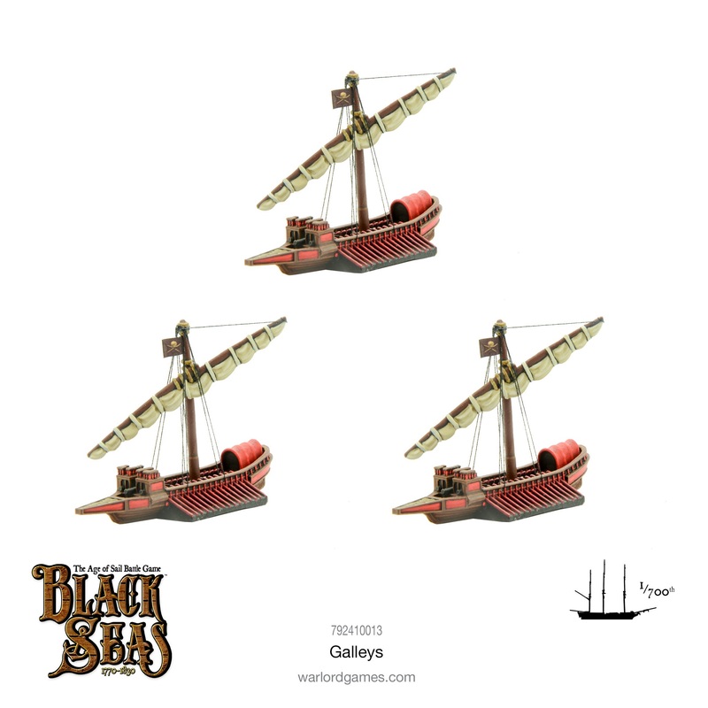 Black Seas: Galleys