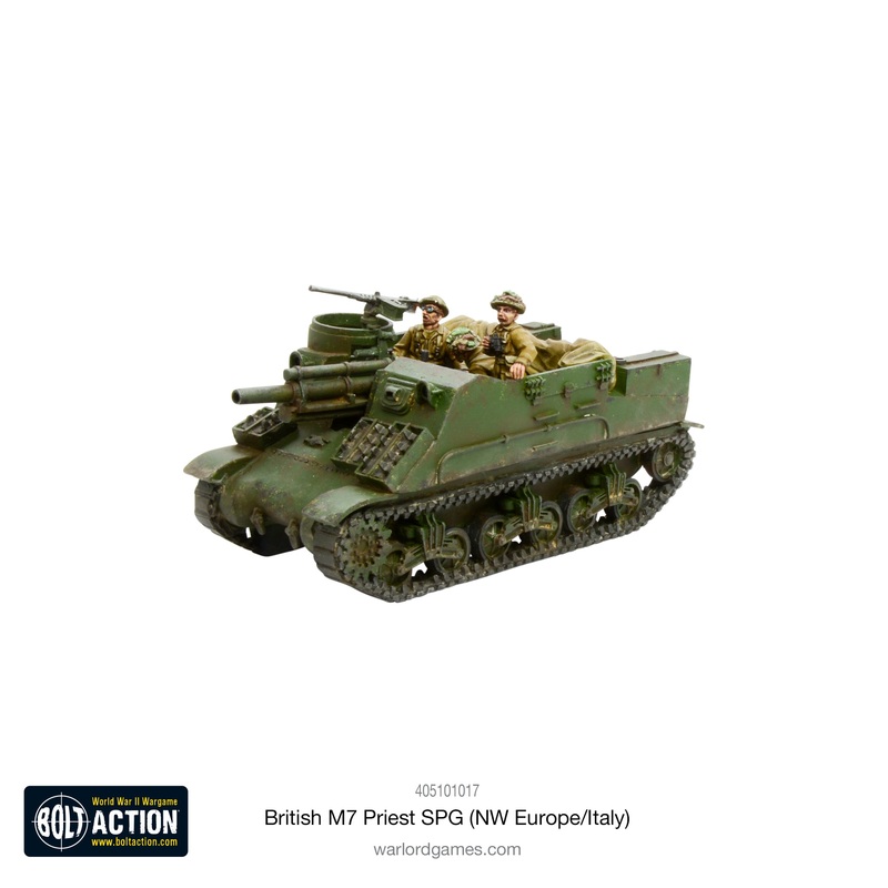 British M7 Priest SPG (NW Europe/Italy)
