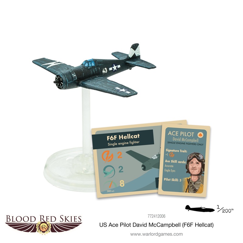 Blood Red Skies US Ace Pilot: David McCampbell