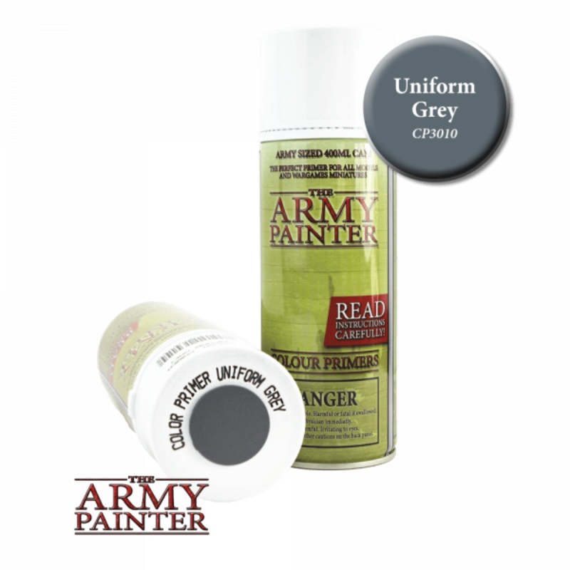 Uniform Grey colour primer spray