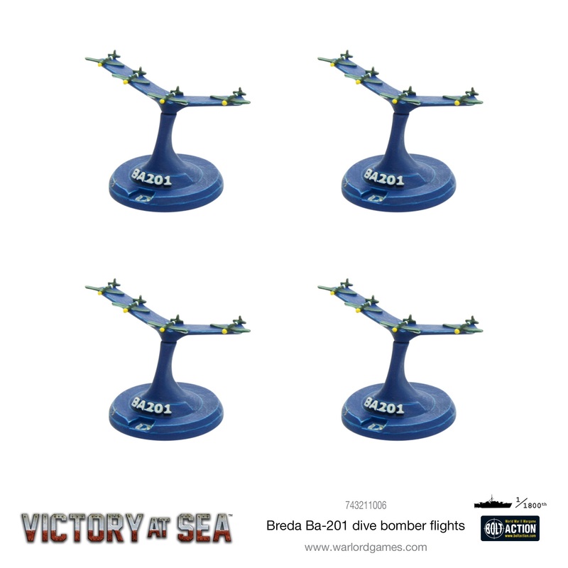 Victory at Sea: Breda Ba.201 dive bomber flights