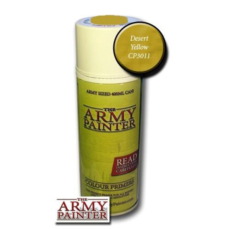 Desert Yellow colour primer spray