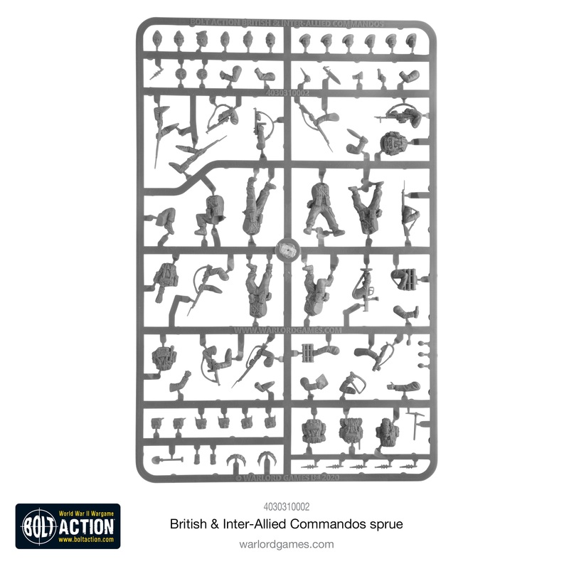 Inter Allied Commandos Sprue