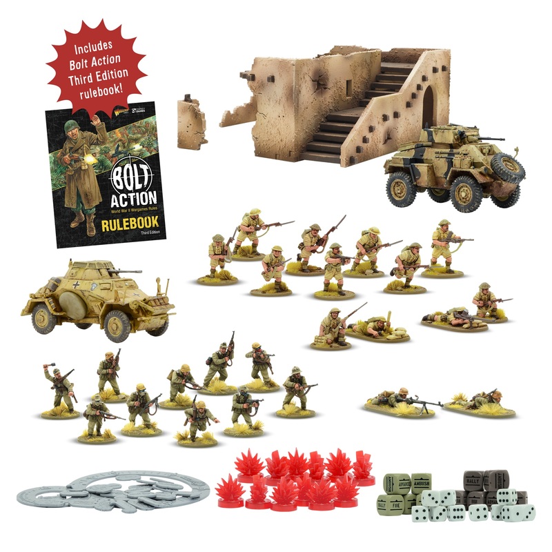 Bolt Action Starter Set  A Gentleman's War (Third Edition)