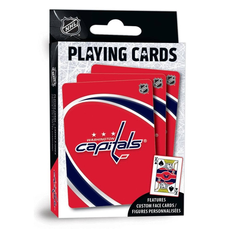Washington Capitals Playing Cards - 54 Card Deck