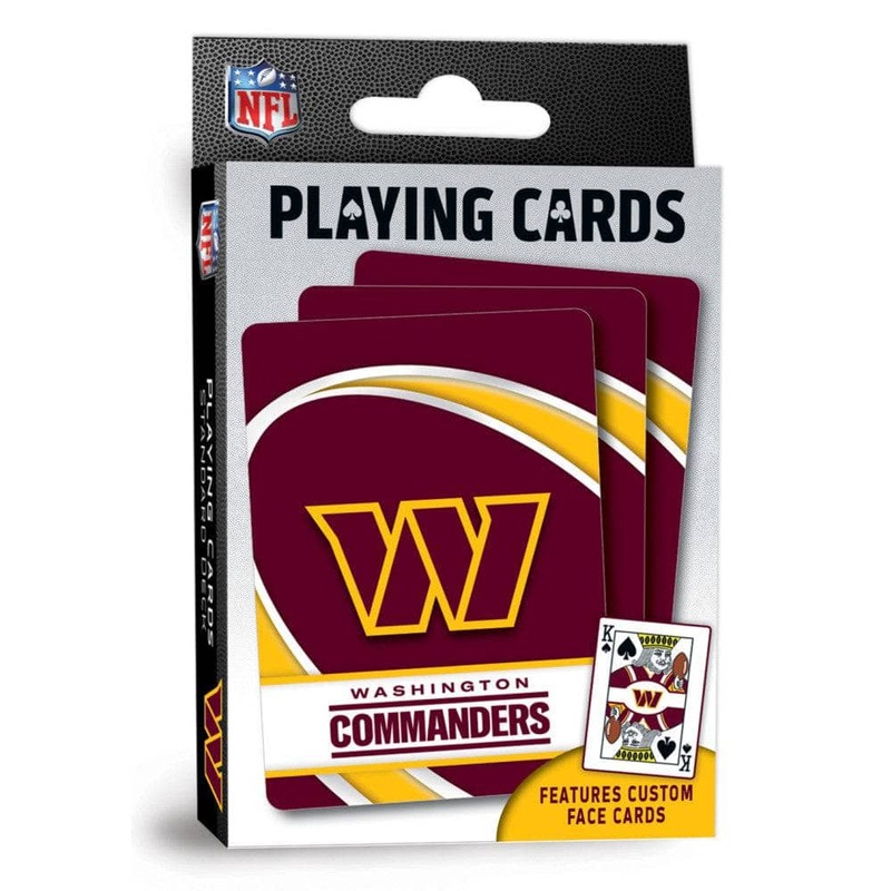 Washington Commanders Playing Cards - 54 Card Deck