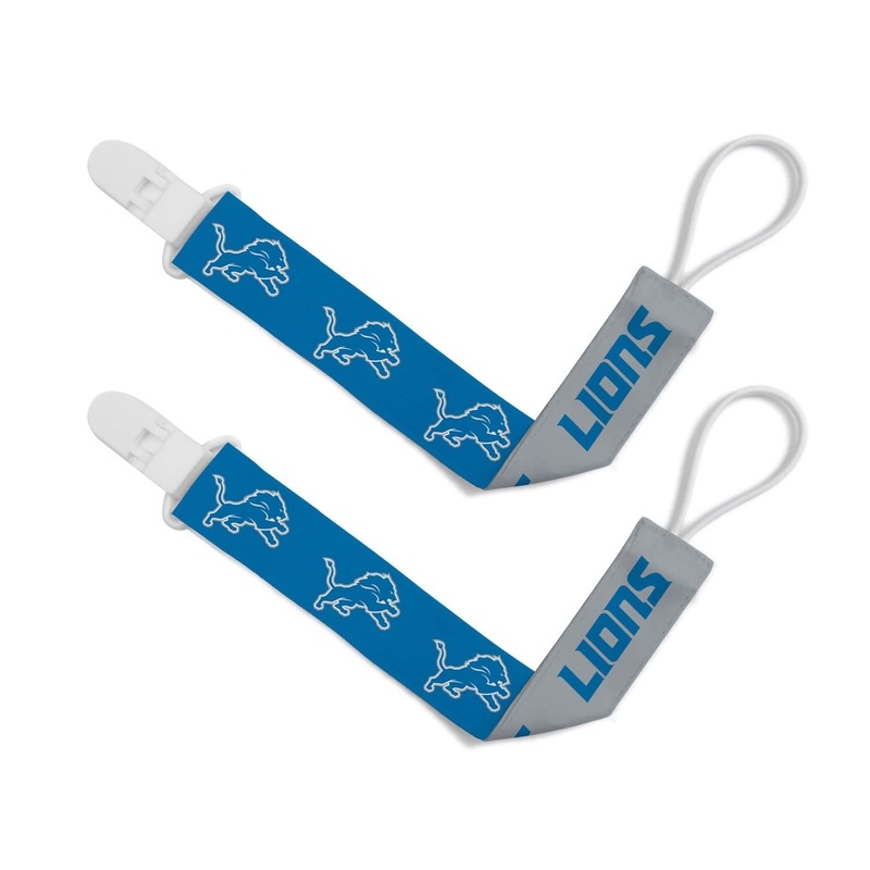 Detroit Lions - Pacifier Clip 2-Pack