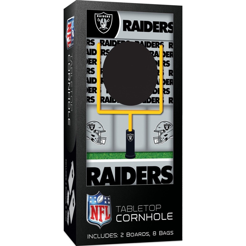 Las Vegas Raiders - NFL Tabletop Cornhole