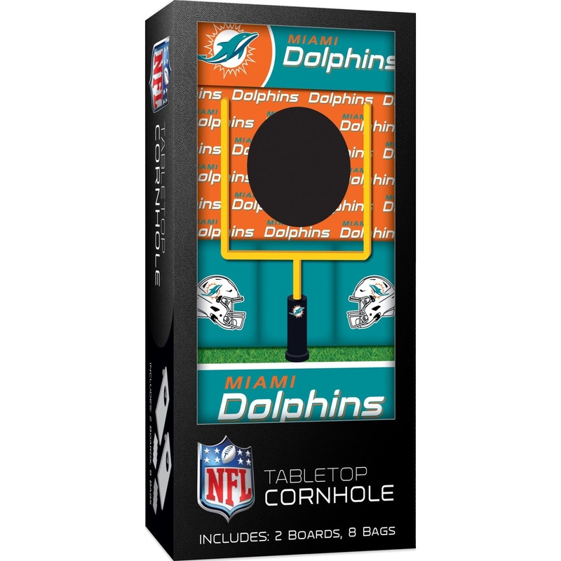 Miami Dolphins - NFL Tabletop Cornhole