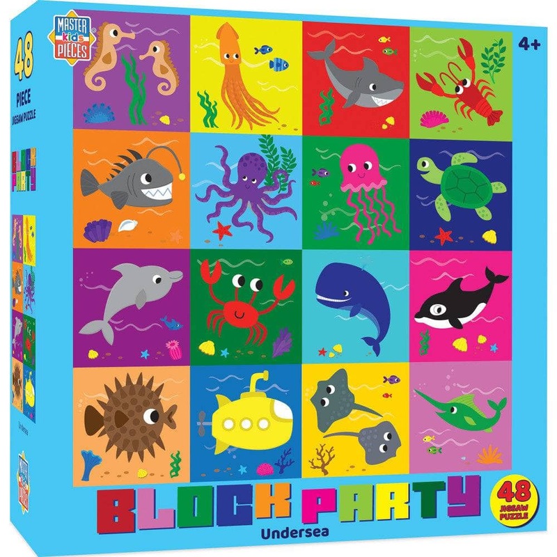 Block Party - Farm 48 Piece Jigsaw Puzzle