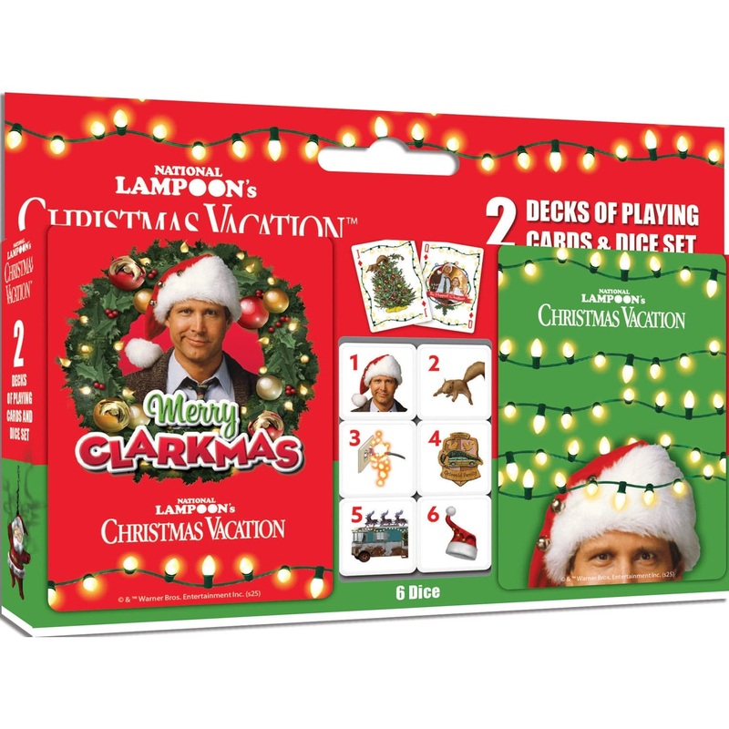 Christmas Vacation 2-pack Playing Cards & Dice Set