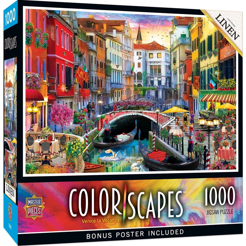 Colorscapes - Venice la Vecanza 1000 Piece Jigsaw Puzzle
