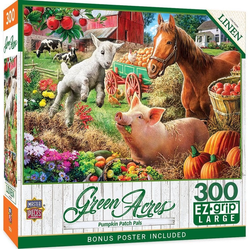 Green Acres - Pumpkin Patch Pals 300 Piece EZ Grip Jigsaw Puzzle