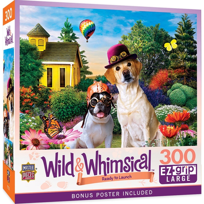 Wild & Whimsical - Ready to Launch 300 Piece EZ Grip Jigsaw Puzzle