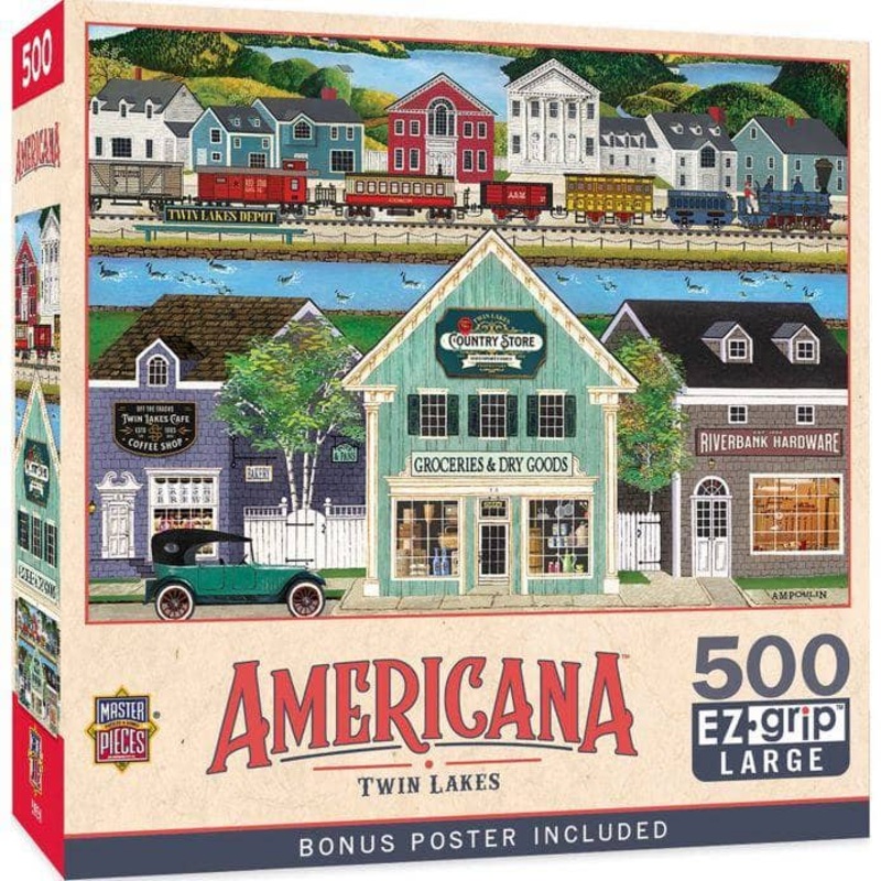 Americana - Twin Lakes 500 Piece EZ Grip Jigsaw Puzzle