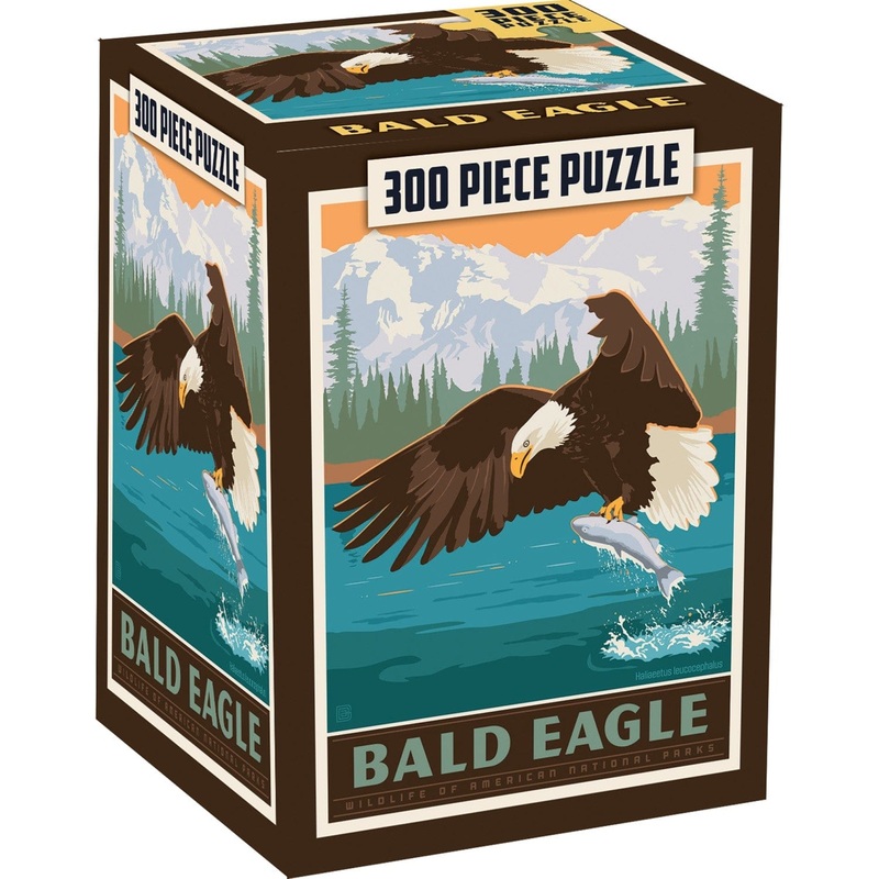 Bald Eagle 300 Piece Jigsaw Puzzle