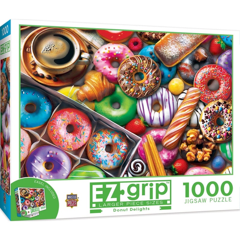 EZ Grip - Donut Delights 1000 Piece Jigsaw Puzzle
