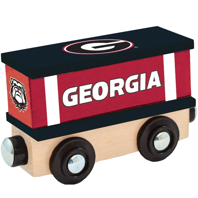 Georgia Bulldogs Toy Train Box Car