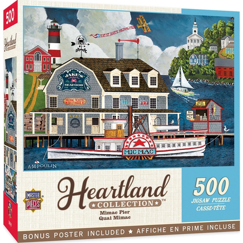 Heartland - Mimac Pier 500 Piece Jigsaw Puzzle
