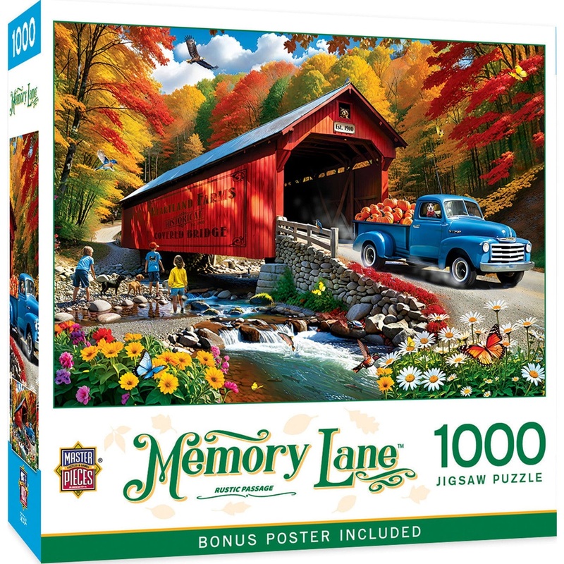 Memory Lane - Rustic Passage 1000 Piece Jigsaw Puzzle