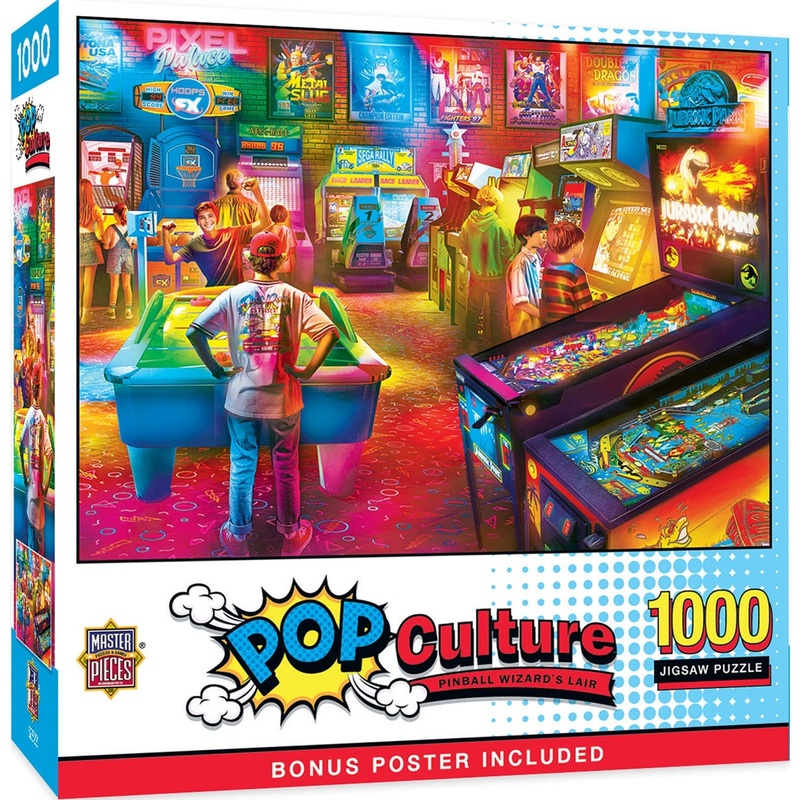 Pop Culture - Pinball Wizard's Lair 1000 Piece Jigsaw Puzzle