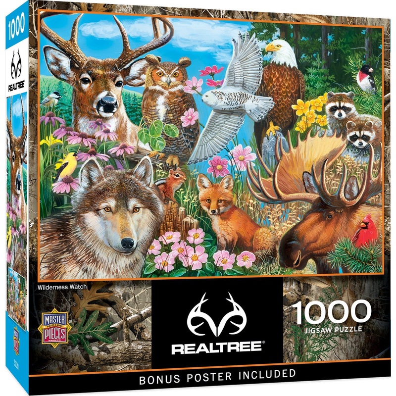 Realtree - Wilderness Watch 1000 Piece Jigsaw Puzzle