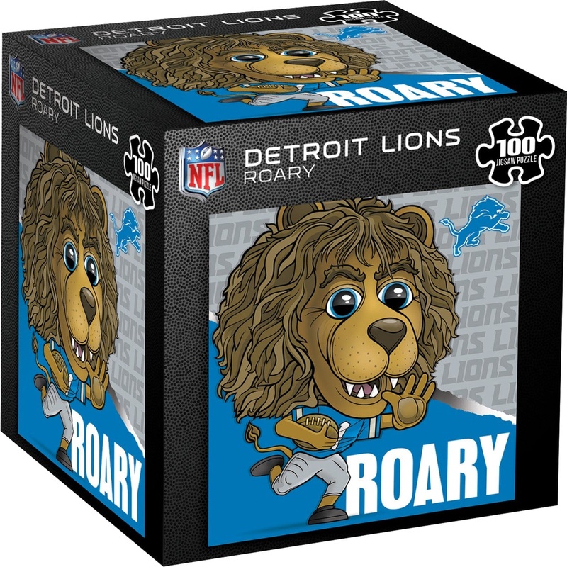Roary - Detroit Lions Mascot 100 Piece Jigsaw Puzzle