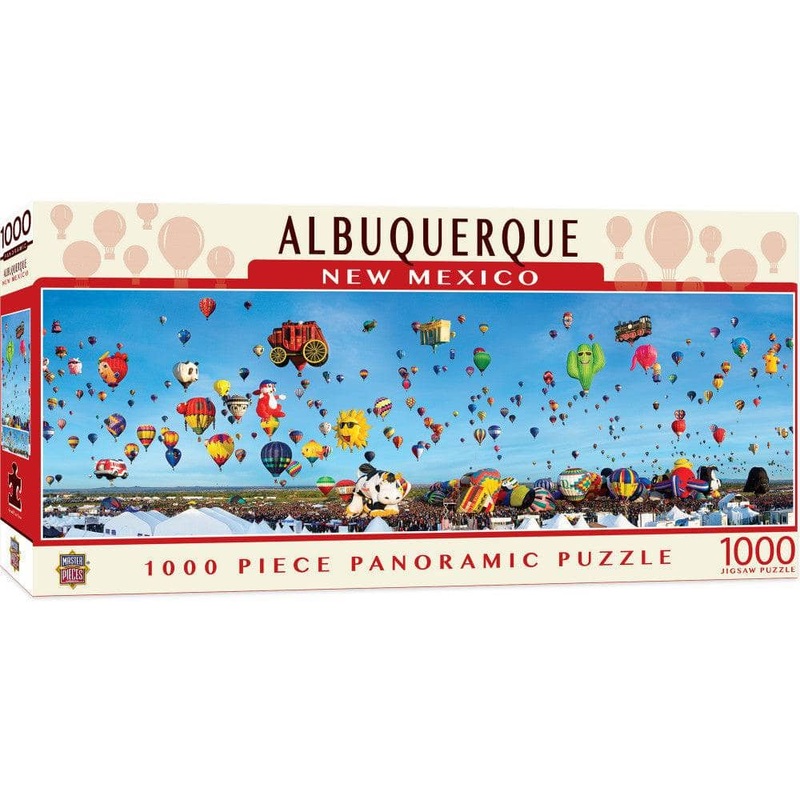 Albuquerque, New Mexico 1000 Piece Panoramic Jigsaw Puzzle