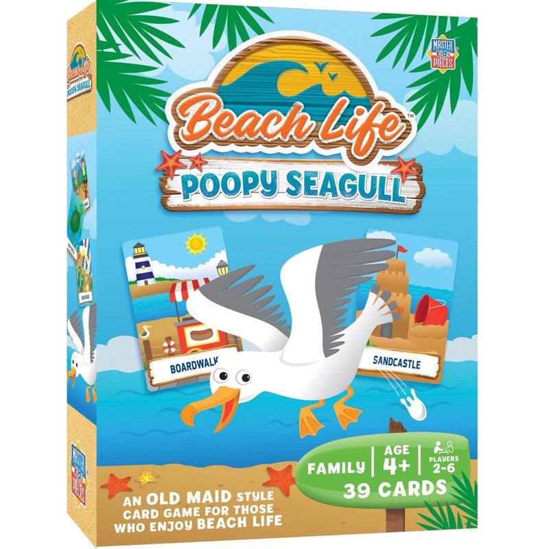 Beach Life - Poopy Seagull Card Game
