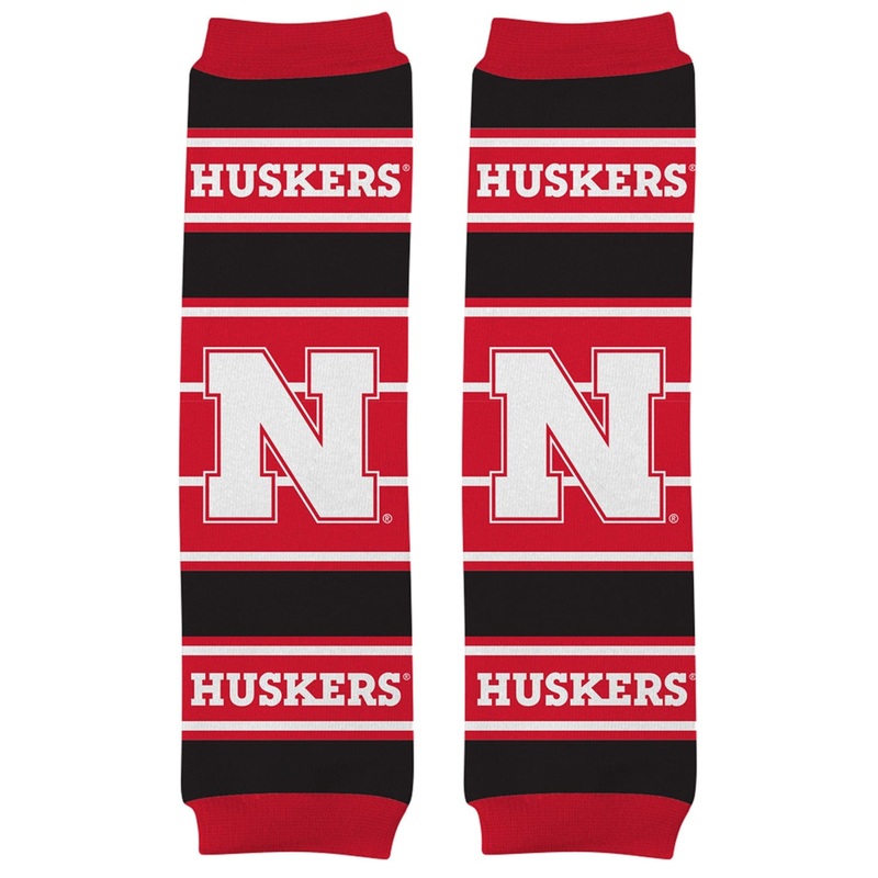 Nebraska Cornhuskers Baby Leg Warmers