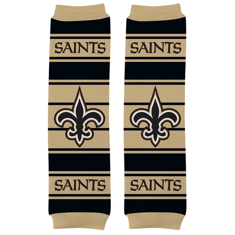 New Orleans Saints Baby Leg Warmers