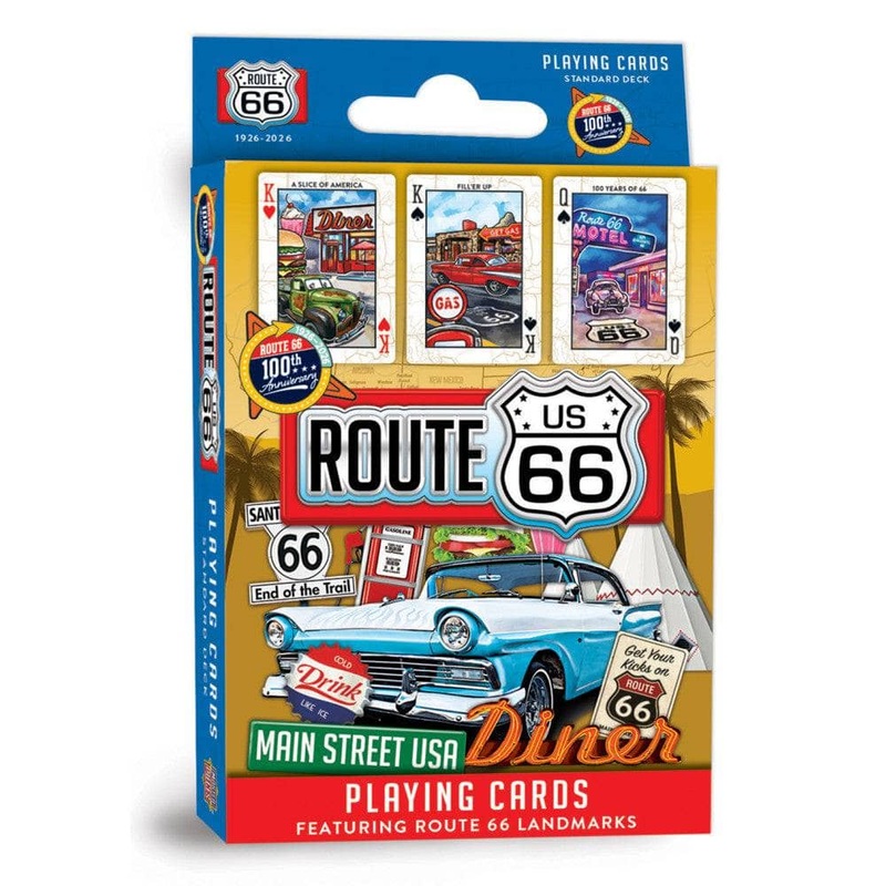 Route 66 Playing Cards - 54 Card Deck