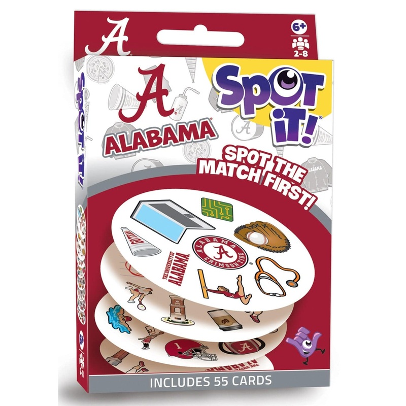 Alabama Crimson Tide Spot It! Card Game