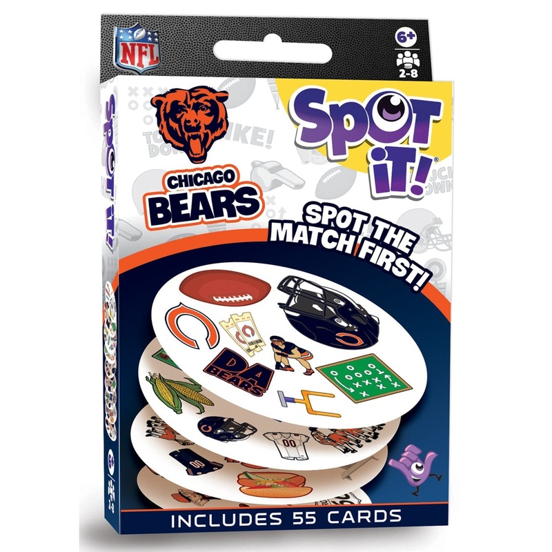 Chicago Bears Spot It! Card Game