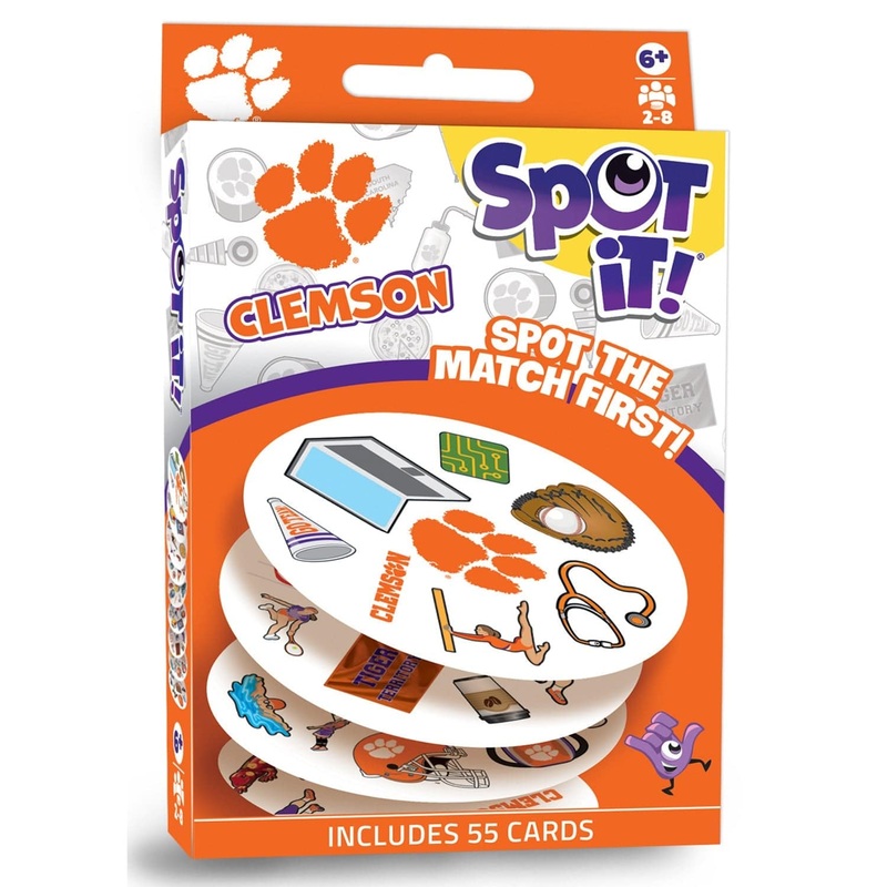 Clemson Tigers Spot It! Card Game