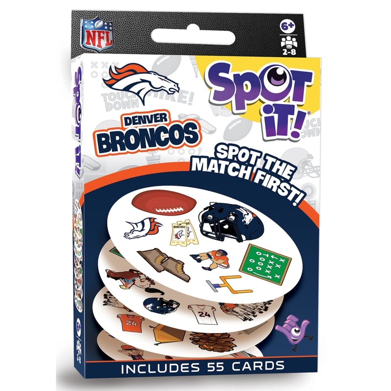 Denver Broncos Spot It! Card Game
