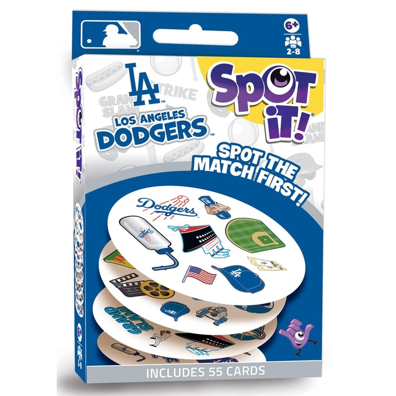 Los Angeles Dodgers Spot It! Card Game