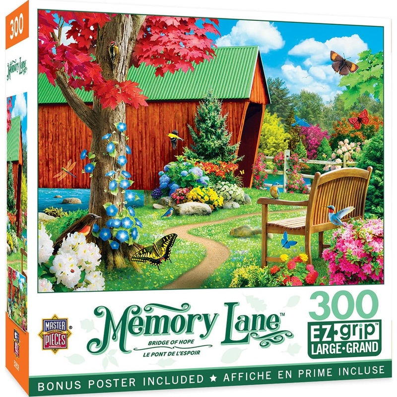 Memory Lane - Bridge of Hope 300 Piece EZ Grip Jigsaw Puzzle