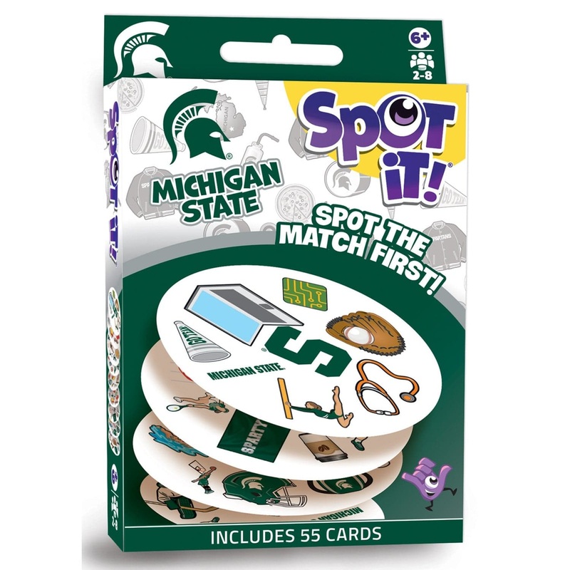 Michigan State Spartans Spot It! Card Game