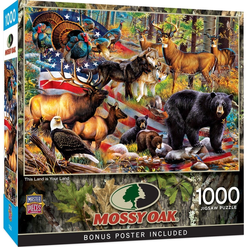 Mossy Oak - This Land is Your Land 1000 Piece Jigsaw Puzzle