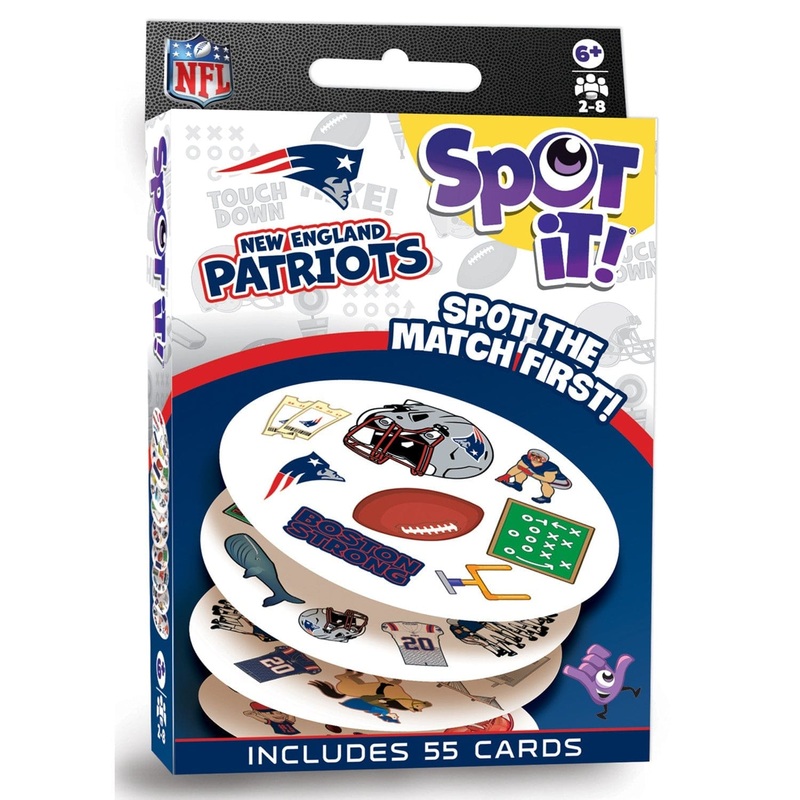 New England Patriots Spot It! Card Game